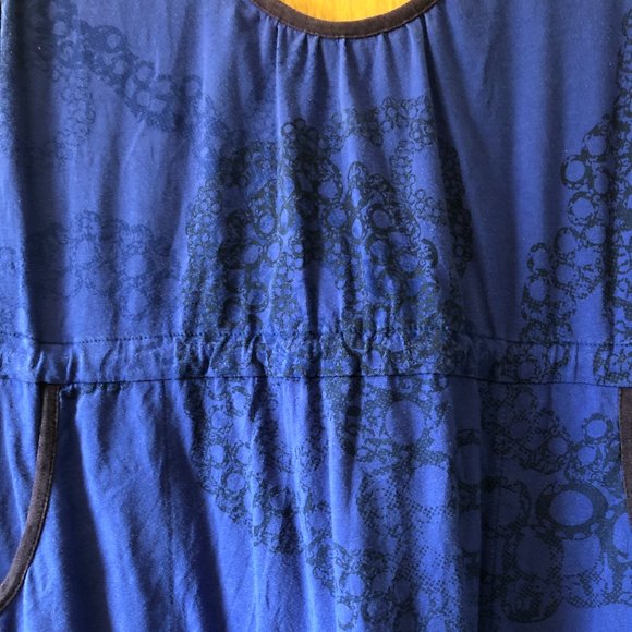 Loden blue tank dress - Picture 3 of 4